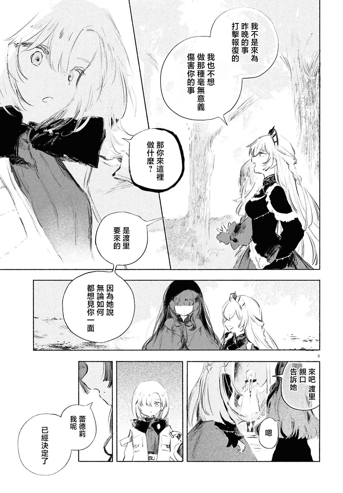 少女星间漂流记 第12.3话 第3页