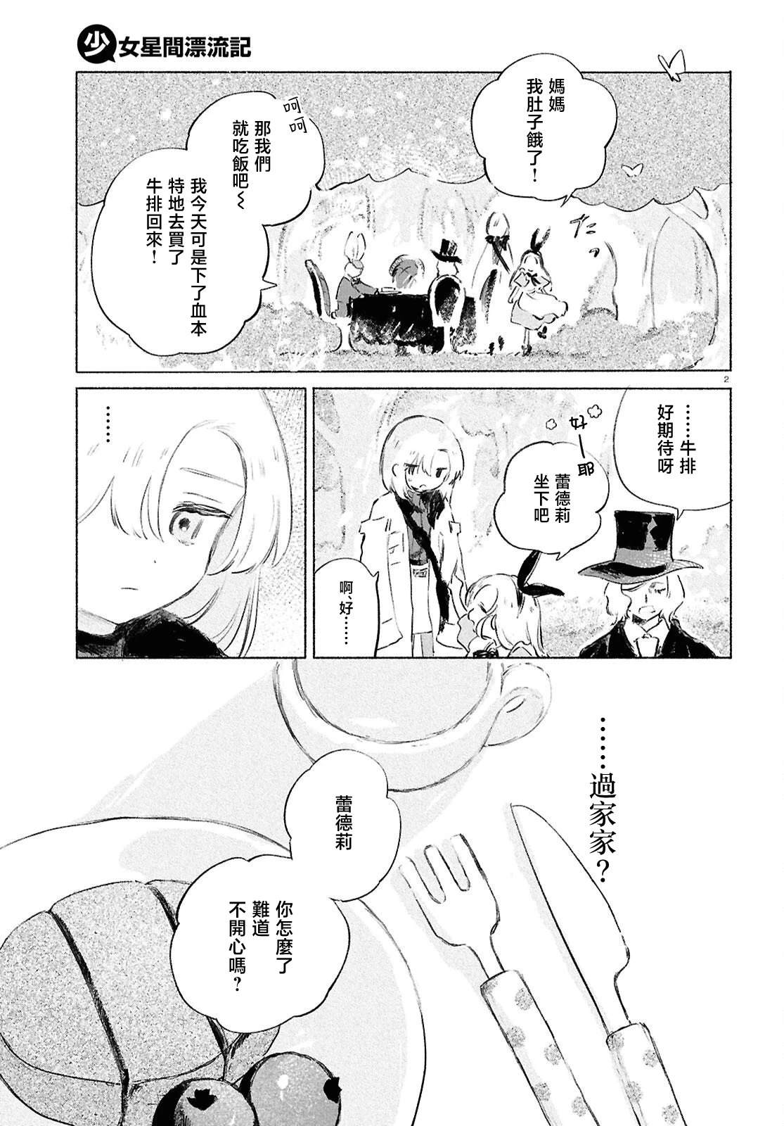 少女星间漂流记 第10.2话 第2页